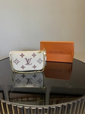 Louis Vuitto_n White Monogram Mini Eva Bag With OG Box & Dust Bag