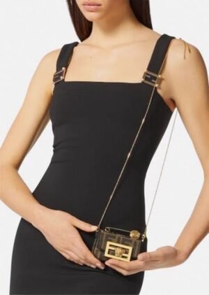 Fendi Fendace Nano Baguette Limited Edition Bag With OG Box & Dust Bag (Brown-640)(BSB)