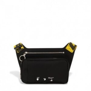 Off-White Unisex New Cowhide Chest Bag Waist Bag Shoulder Bag With Dust Bag - 253 Palm(LB)