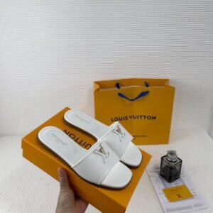 Louis_Vuitton_LV_Mare_Flat_Mule_White_With_OG_Box_&_Carry_Bag