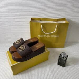 Michael_Kors_Sadler_Logo_Jacquard_Wedge_Sandals_With_OG_Box_&_Carry_Bag_6622-3_Brown