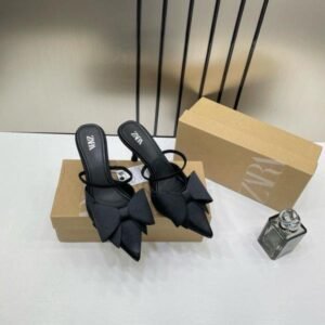 Zara_Women_Black_PU_Bow-Detail_High-Heeled_Mules_With_OG_Box_Black_6528-5